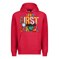 Cardinal happy first day of school Premium Hoodie - NancyCooperArtShop