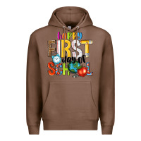 Chestnut happy first day of school Premium Hoodie - NancyCooperArtShop