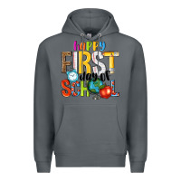 Rock happy first day of school Premium Hoodie - NancyCooperArtShop