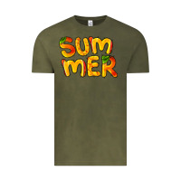 Vintage Olive summer mango Vintage Tee - BarkalooDesign