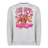 Heather Grey be my valentine light skinned girl sneakers Heavyweight Sweatshirt - RanaPortraitStore