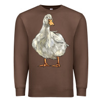 Chestnut american pekin duck Premium Sweatshirt - LillyAllenDesigns