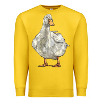 Lemon american pekin duck Premium Sweatshirt - LillyAllenDesigns