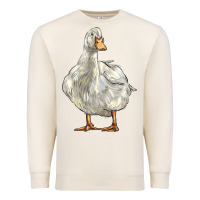 Sandshell american pekin duck Premium Sweatshirt - LillyAllenDesigns