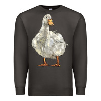 Smoke american pekin duck Premium Sweatshirt - LillyAllenDesigns