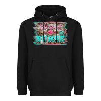 Black western blessed nurse pink floral arrow  background Heavyweight Hoodie - BarkalooDesign