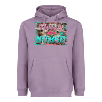 Lavender western blessed nurse pink floral arrow  background Heavyweight Hoodie - BarkalooDesign