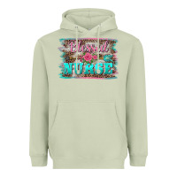 Matcha western blessed nurse pink floral arrow  background Heavyweight Hoodie - BarkalooDesign
