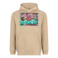 Mushroom western blessed nurse pink floral arrow  background Heavyweight Hoodie - BarkalooDesign