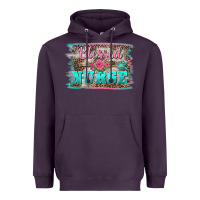Plum western blessed nurse pink floral arrow  background Heavyweight Hoodie - BarkalooDesign