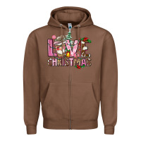 Chestnut love christmas Zipper Hoodie - AdoDesignShop