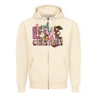 Sandshell love christmas Zipper Hoodie - AdoDesignShop