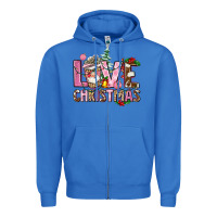 True Royal love christmas Zipper Hoodie - AdoDesignShop