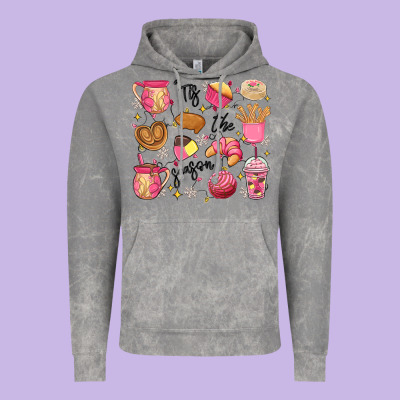 Vintage Hoodie mexican christmas'tis the season