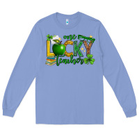 St. Patrick's Day One Lucky Teacher Long Sleeve Tee | Teevron