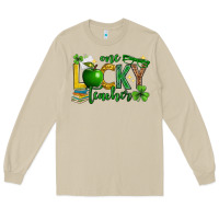 Mushroom St. Patrick's Day one lucky teacher Long Sleeve Tee - Neo Western