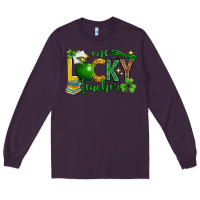 Plum St. Patrick's Day one lucky teacher Long Sleeve Tee - Neo Western