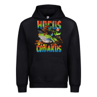 Black Hocus Croakus Halloween Frog Urban Hoodie - LillyAllenDesigns