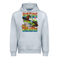 Heather Grey Hocus Croakus Halloween Frog Urban Hoodie - LillyAllenDesigns