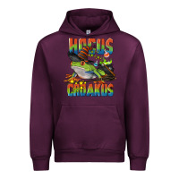 Mauve Wine Hocus Croakus Halloween Frog Urban Hoodie - LillyAllenDesigns