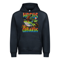 Navy Hocus Croakus Halloween Frog Urban Hoodie - LillyAllenDesigns