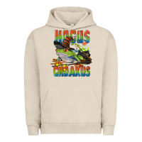 Pigment French Oak Hocus Croakus Halloween Frog Urban Hoodie - LillyAllenDesigns