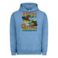 Pigment Pebble Blue Hocus Croakus Halloween Frog Urban Hoodie - LillyAllenDesigns