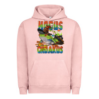 Pigment Salmon Hocus Croakus Halloween Frog Urban Hoodie - LillyAllenDesigns