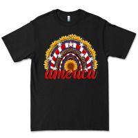 Black america sunflower rainbow Premium Tee - Artiststas