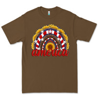 Cacao america sunflower rainbow Premium Tee - Artiststas