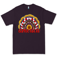 Plum america sunflower rainbow Premium Tee - Artiststas