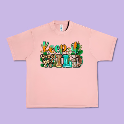 Keep It Wild Urban Heavy Tee Designed By Zillion Design Studio