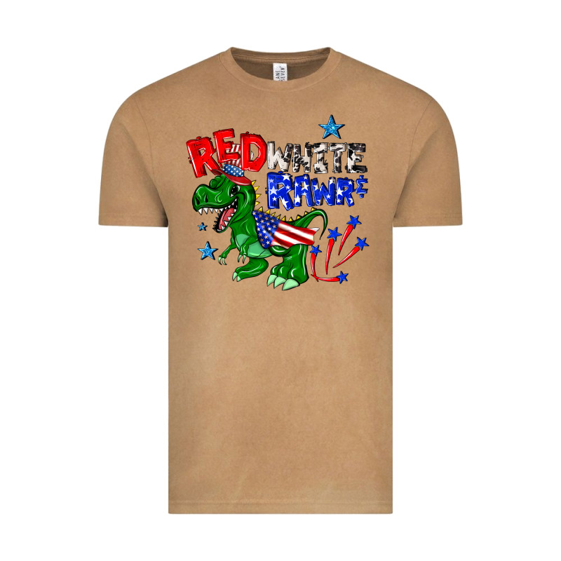 Red White Rawr Billie Wilder Vintage Tee by texasbilliewilder | Teevron