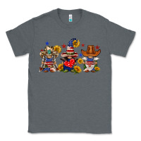 Charcoal Heather american gnomes Classic Tee - FaDigitalArtStudio