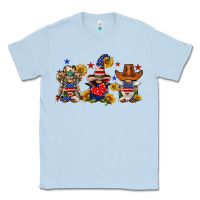 Dusty Blue american gnomes Classic Tee - FaDigitalArtStudio
