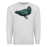 Dove Grey East İndie Duck Premium Sweatshirt - LillyAllenDesigns