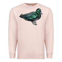 Pale Pink East İndie Duck Premium Sweatshirt - LillyAllenDesigns