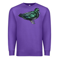 Purple East İndie Duck Premium Sweatshirt - LillyAllenDesigns