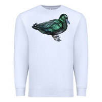 White East İndie Duck Premium Sweatshirt - LillyAllenDesigns