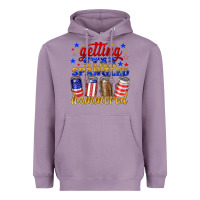 Lavender getting star spangled hammered Heavyweight Hoodie - NancyCooperArtShop