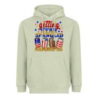 Matcha getting star spangled hammered Heavyweight Hoodie - NancyCooperArtShop