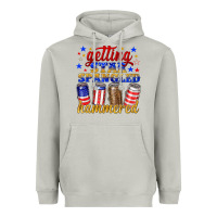Moon Dust getting star spangled hammered Heavyweight Hoodie - NancyCooperArtShop