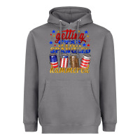 Storm getting star spangled hammered Heavyweight Hoodie - NancyCooperArtShop