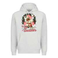 Dove Grey tis the season conchas Premium Hoodie - MaliasSmallBusiness