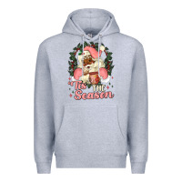 Heather Grey tis the season conchas Premium Hoodie - MaliasSmallBusiness