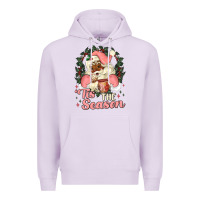 Lilac tis the season conchas Premium Hoodie - MaliasSmallBusiness