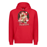 Red tis the season conchas Premium Hoodie - MaliasSmallBusiness