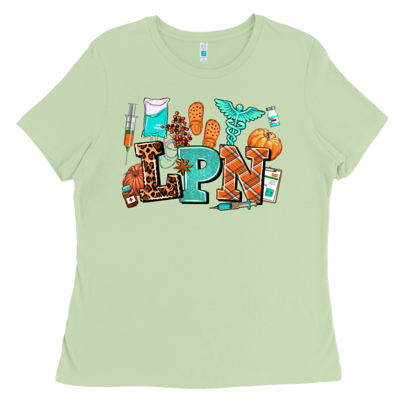 Lpn Fall Nurse With Ladies Tee by AdoDesignShop | Teevron