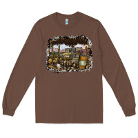 Chestnut wild west Long Sleeve Tee - SublimationCraftShop