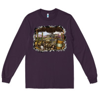 Plum wild west Long Sleeve Tee - SublimationCraftShop